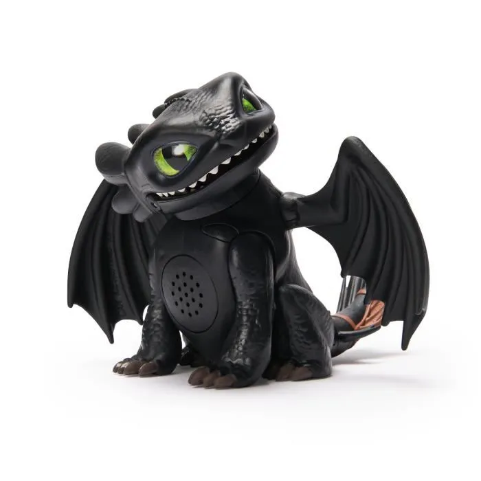Spin Master 6074239 Mini Dragón Interactivo Sin Dientes Película de Dragones 2
