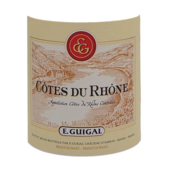 Domaine E. Guigal 2023 Côtes du Rhône - Vino blanco del Valle del Ródano 1