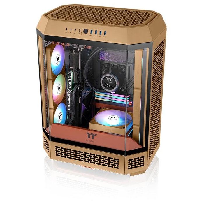 Thermaltake CT140 EX ARGB Ventilador PC Cooling Fan 140mm Sync Arena 3-Pack Carcasa del Ordenador Iluminación LED 5