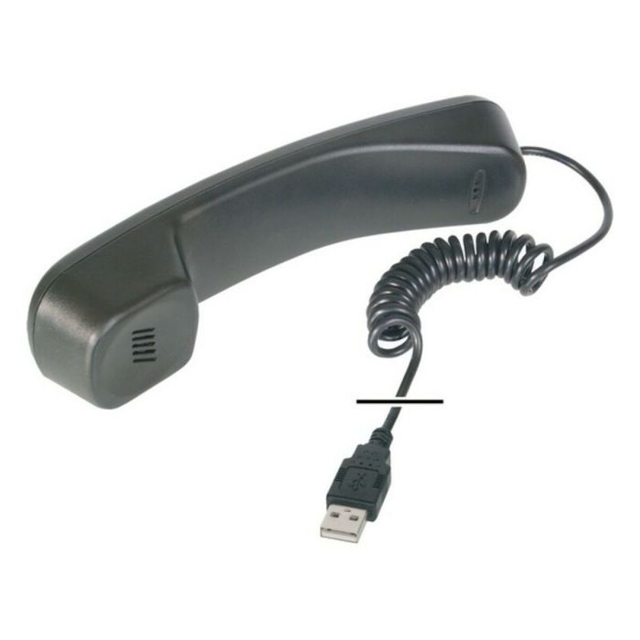 Teléfono Digitus Skype USB Negro (Reacondicionado A+) 2