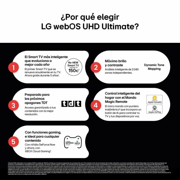 LG 75UA75006LA Smart TV 75" 4K UHD LED Wifi Negro 17 LG 75UA75006LA Smart TV 75" 4K UHD LED Wifi Negro 17
