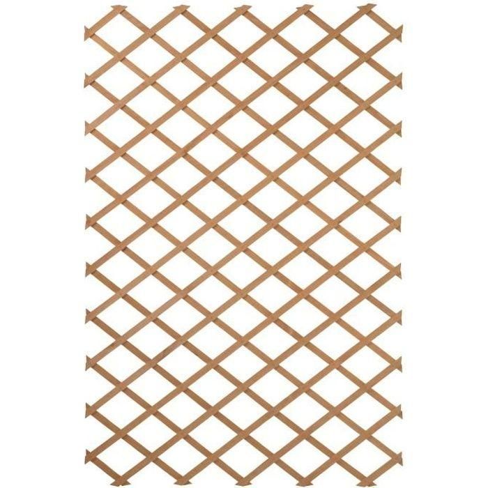 NATURE Enrejado extensible de madera natural 100x300cm - Marrón NATURE Enrejado extensible de madera natural 100x300cm - Marrón