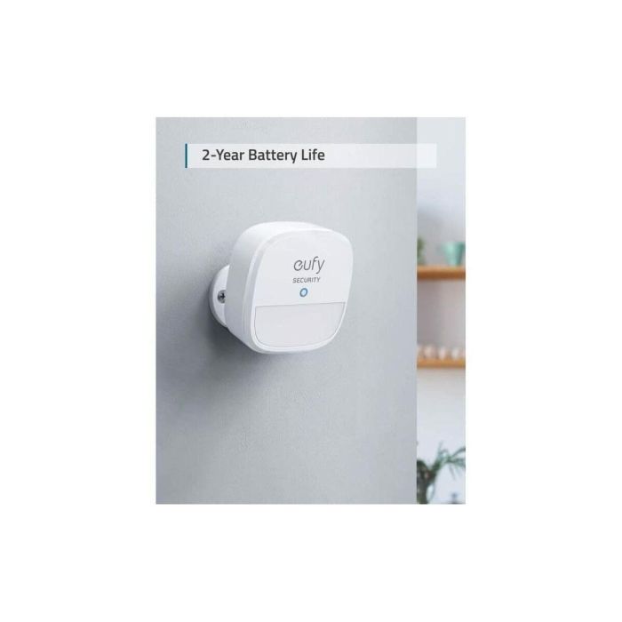 Eufy T8910021 Detector de Movimiento Inalámbrico para Sistema de Alarma de Hogar, Montaje en Pared, 9.1m Alcance, Batería 2 Años, Blanco 17