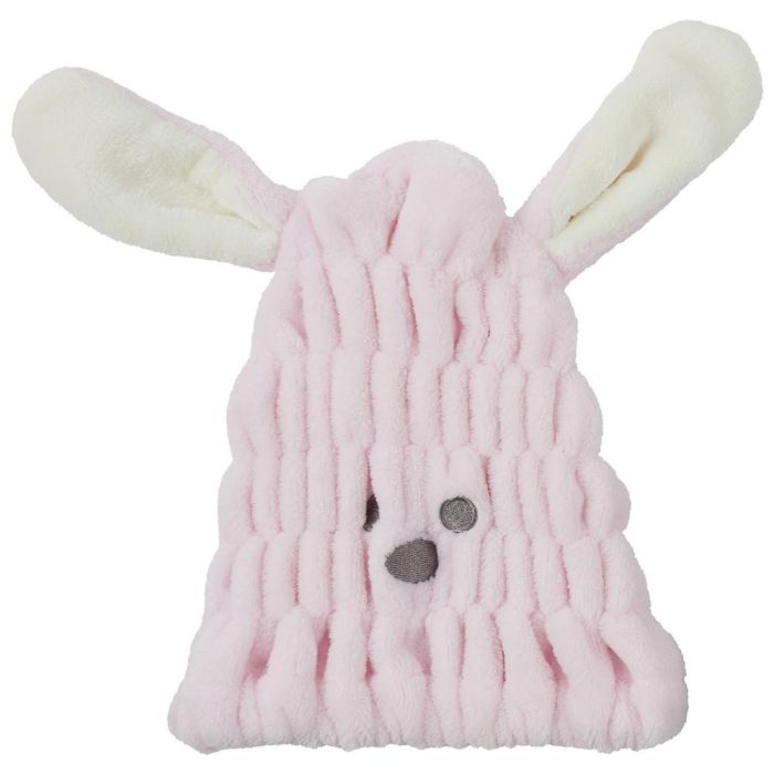 Cosmetic Club Gorro Secar Cabello Microfibra Superabsorbente Talla Única 30x25 cm Modelos Surtidos Gato Conejo 6