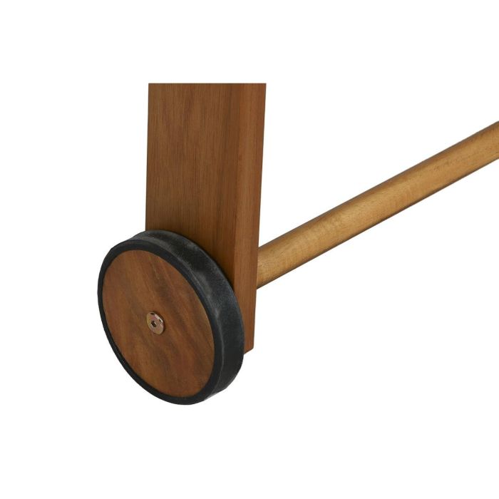 Tumbona Home ESPRIT Blanco Marrón 187 x 65 x 81 cm 1