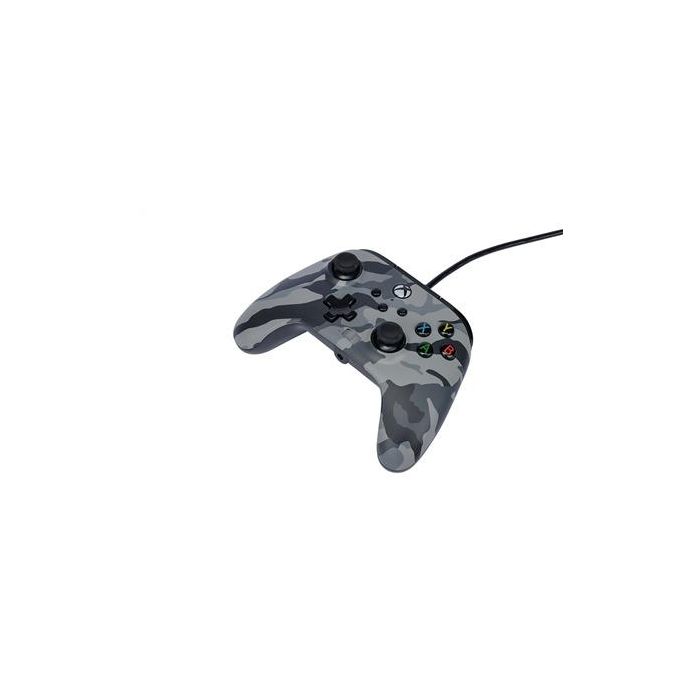 Enhanced Mando Con Cable Xbox Camuflaje Gris POWER A 1525943-01 1