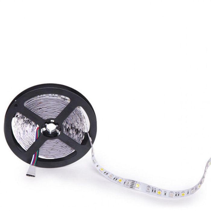 Tira de 300 LEDs 60W 3.402Lm 3000ºK SMD5050 24VDC IP20 RGB+Blanco Cálido x5M 40.000H [CA-5050-60-24-IP20-RGB-WW]-Blanco Cálido 2