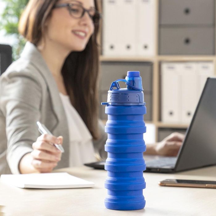Botella Plegable de Silicona Bentle InnovaGoods 12 Botella Plegable de Silicona Bentle InnovaGoods 12