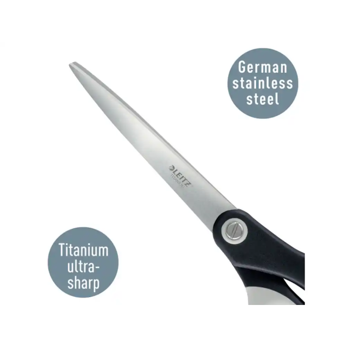 Tijeras Leitz Quality 205 mm Negro 2 Tijeras Leitz Quality 205 mm Negro 2