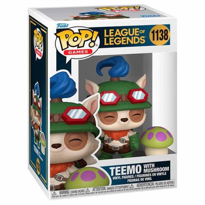 Figura POP League of Legends Teemo with Mushroom 1 Figura POP League of Legends Teemo with Mushroom 1