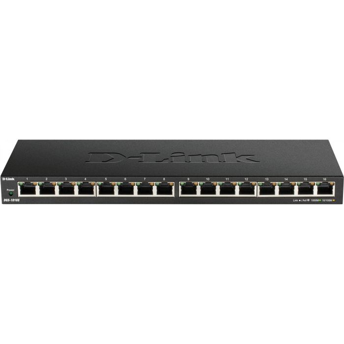 D-Link DGS-1016S/E - Switch de Red No Administrado, 16 Puertos Gigabit Ethernet (10/100/1000), Full Duplex 1 D-Link DGS-1016S/E - Switch de Red No Administrado, 16 Puertos Gigabit Ethernet (10/100/1000), Full Duplex 1