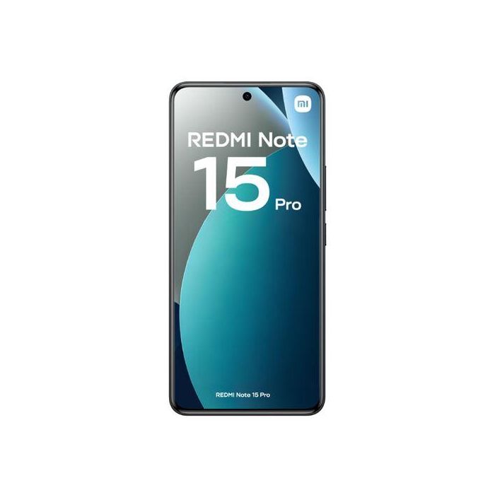 Xiaomi Redmi Note 15 Pro Smartphone 8GB/256GB Negro 6.77" Pantalla AMOLED 200MP 6500mAh 1