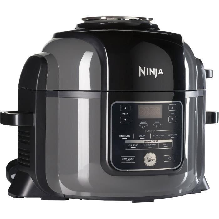 Ninja OP300EU Foodi 7-en-1 Multicocción, Freidora de Aire y Olla a Presión 6L - 1460W Negro 2