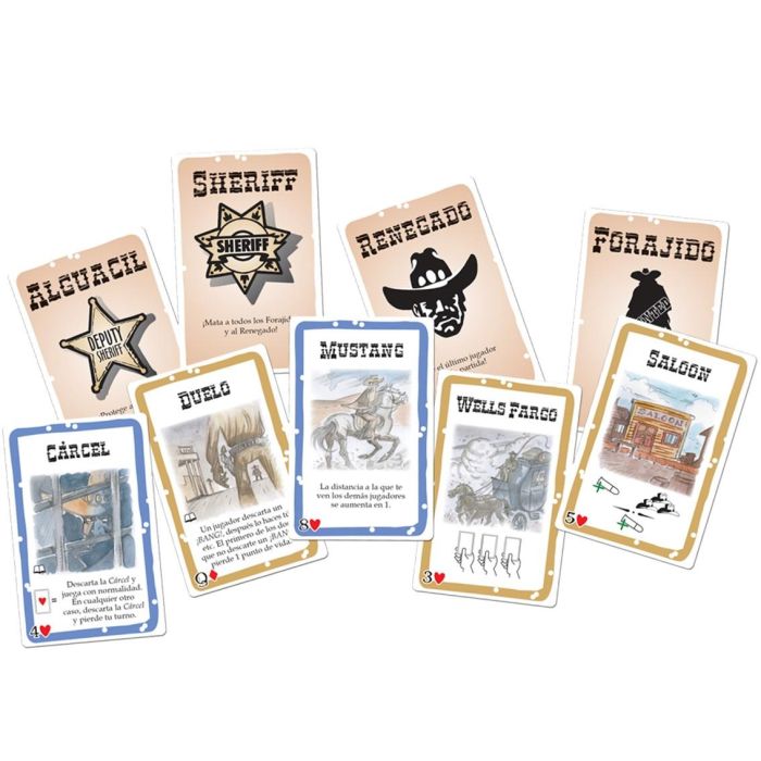 Asmodee Bang! EEDVBA01 Juego de Cartas Salvaje Oeste, para mayores de 8 años 1