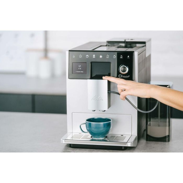 Melitta Cafetera CI Touch F630-101 con Molinillo - Plateada 4