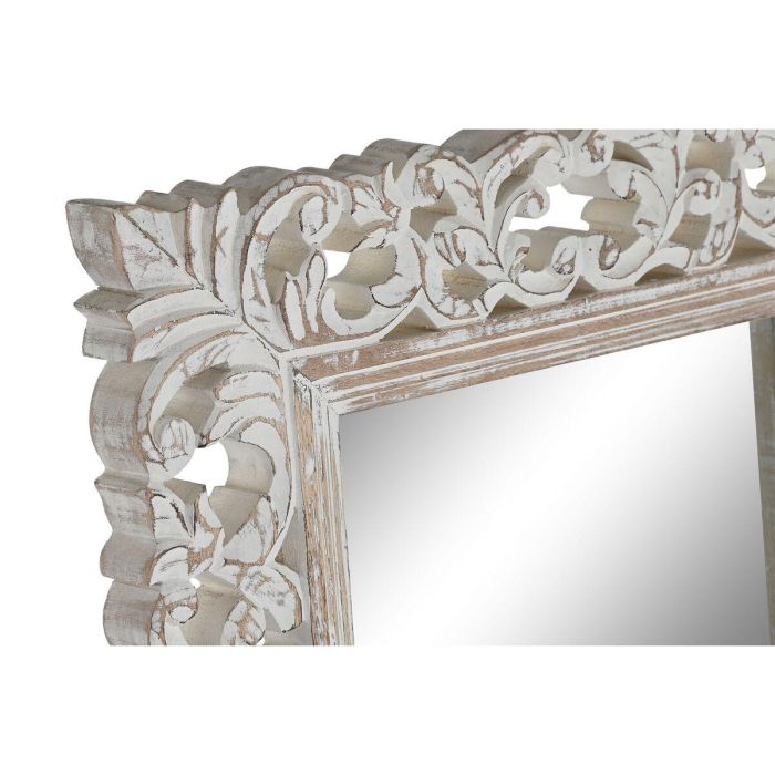 DKD Home Decor Espejo Indio Blanco Natural de Madera de Mango y Cristal 152 x 44 cm 0 DKD Home Decor Espejo Indio Blanco Natural de Madera de Mango y Cristal 152 x 44 cm 0