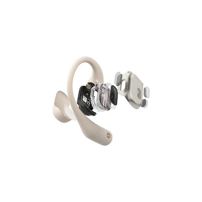 Shokz OpenFit Auriculares Inalámbricos Beige IP54 para Llamadas/Música/Deporte/Uso Diario Bluetooth 5.2 2 Shokz OpenFit Auriculares Inalámbricos Beige IP54 para Llamadas/Música/Deporte/Uso Diario Bluetooth 5.2 2