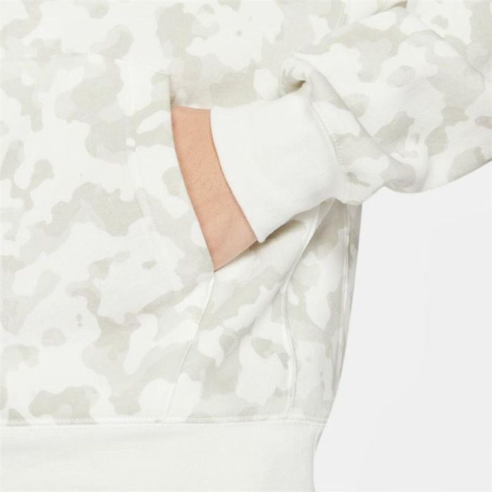 Sudadera con Capucha Hombre Sportswear Club Nike Blanco S 2