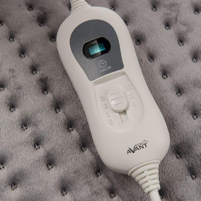 AVANT - Almohadilla Eléctrica 40 cm x 30 cm, 100W con 3 Niveles de Temperatura