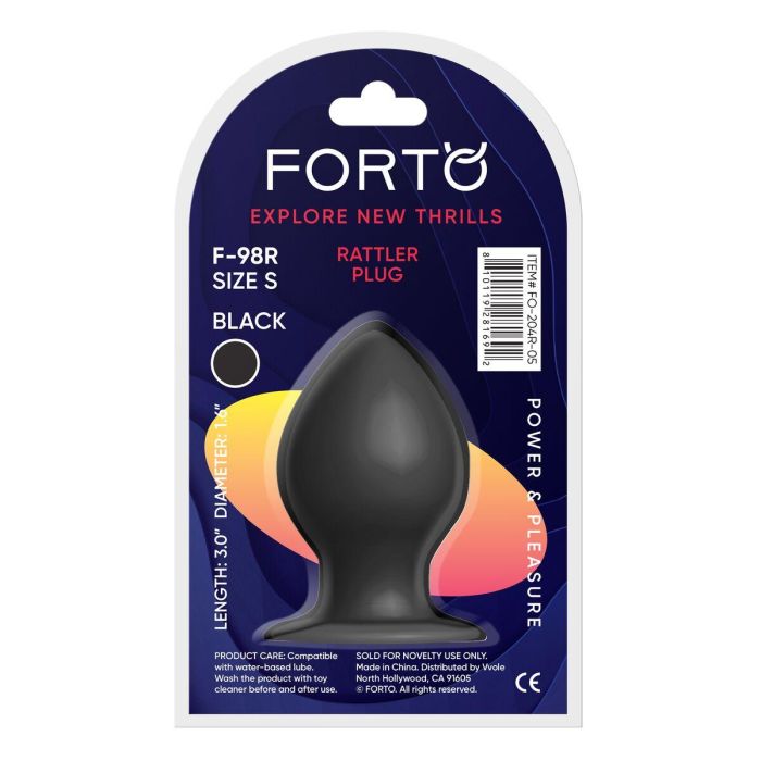 Plug Anal Forto Negro 2 Plug Anal Forto Negro 2