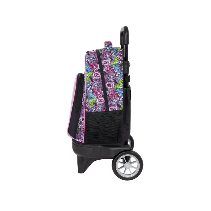 Mochila Safta Grande Con Ruedas Compact Evolution Extraible Monster High 450x330x220 mm 2 Mochila Safta Grande Con Ruedas Compact Evolution Extraible Monster High 450x330x220 mm 2