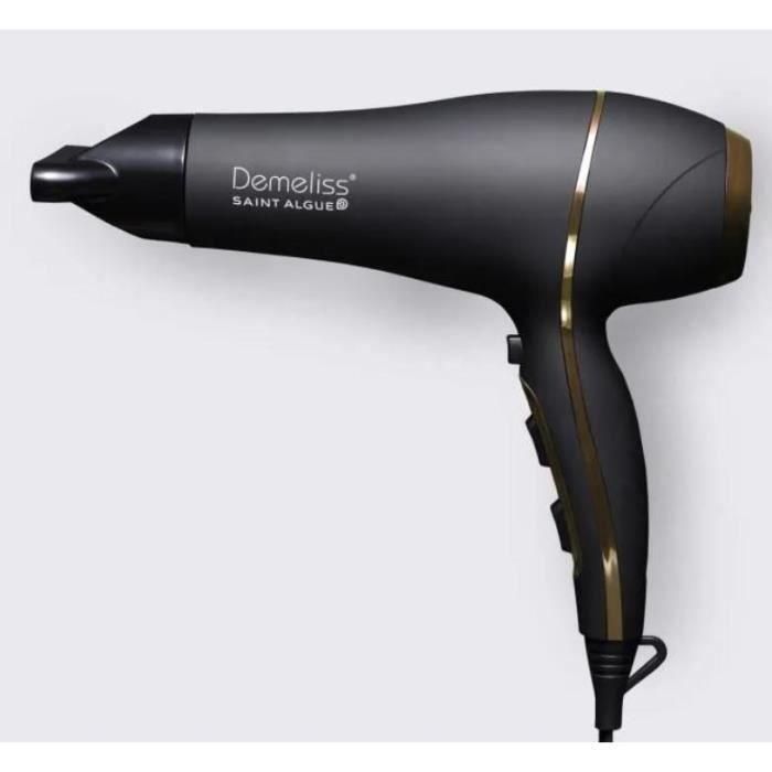 SAINT ALGUE - Secador de pelo Demeliss ULTRA 2200 - Turmalina iónica DC 2200W SAINT ALGUE - Secador de pelo Demeliss ULTRA 2200 - Turmalina iónica DC 2200W