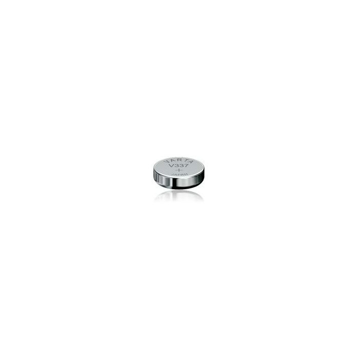 Varta 00337101111 Batería Botón/Moneda de Óxido de Plata V337 (SR416SW) 1.55V 8 mAh, Pila de un Solo Uso