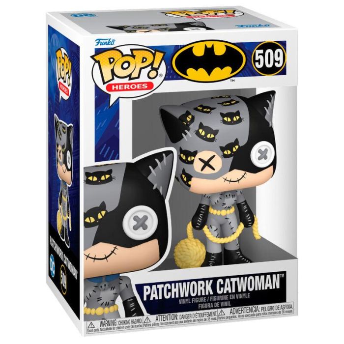 Funko POP! DC Comics Catwoman Patchwork Figura de Vinilo 9cm
