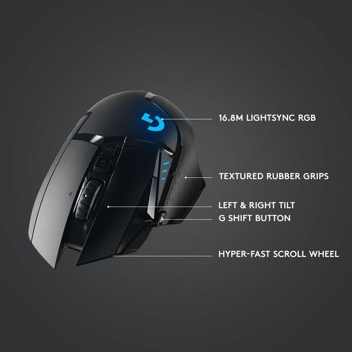 Mouse Raton Logitech G502 Lghtspeed 14 Mouse Raton Logitech G502 Lghtspeed 14