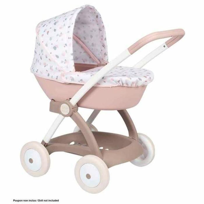 Cochecito de paseo bn pop pram con estrucutra de metay plástico. para muñecos de hasta 42 cm. 59x58x38 cm