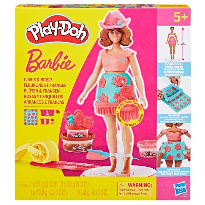 Barbie Play-Doh G1354 Diseñador de Muñecas – Kit de Diseño Creativo de Modas para Niñas +5 Años 3 Barbie Play-Doh G1354 Diseñador de Muñecas – Kit de Diseño Creativo de Modas para Niñas +5 Años 3