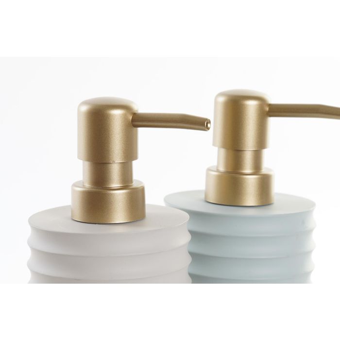 DKD Home Decor Dosificador Scandi Beige Verde Resina y PP 7.5 x 17 x 7.5 cm (4 Unidades) 1 DKD Home Decor Dosificador Scandi Beige Verde Resina y PP 7.5 x 17 x 7.5 cm (4 Unidades) 1