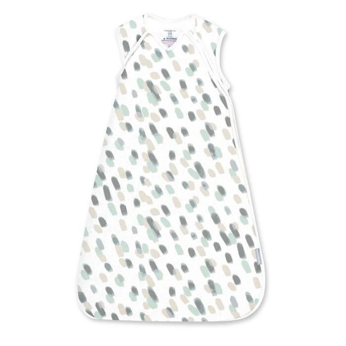 Ingenuity ING0074451173910 Saco de dormir envolvente de lunares Verano TOG 0.5, Ajustable 3-18 meses, Certificado Oeko-Tex Ingenuity ING0074451173910 Saco de dormir envolvente de lunares Verano TOG 0.5, Ajustable 3-18 meses, Certificado Oeko-Tex