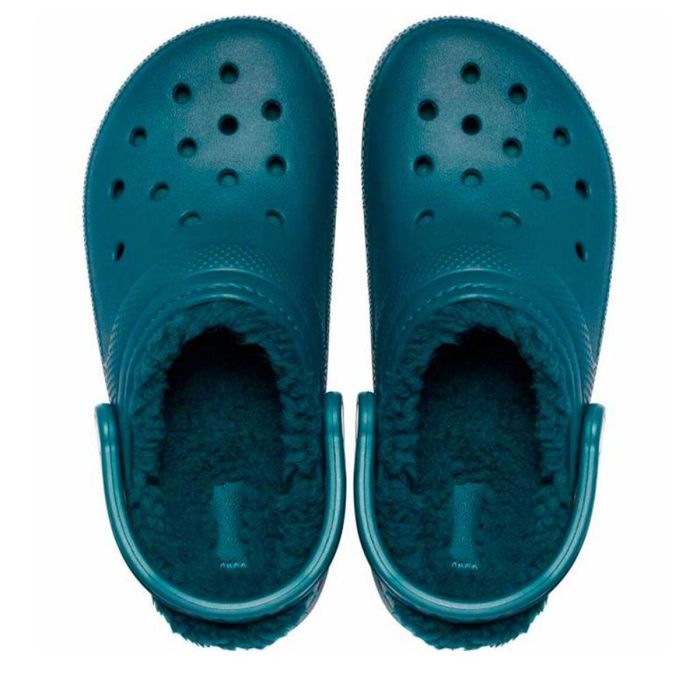 Zuecos Crocs Classic Lined Clog Azul Adultos S 2