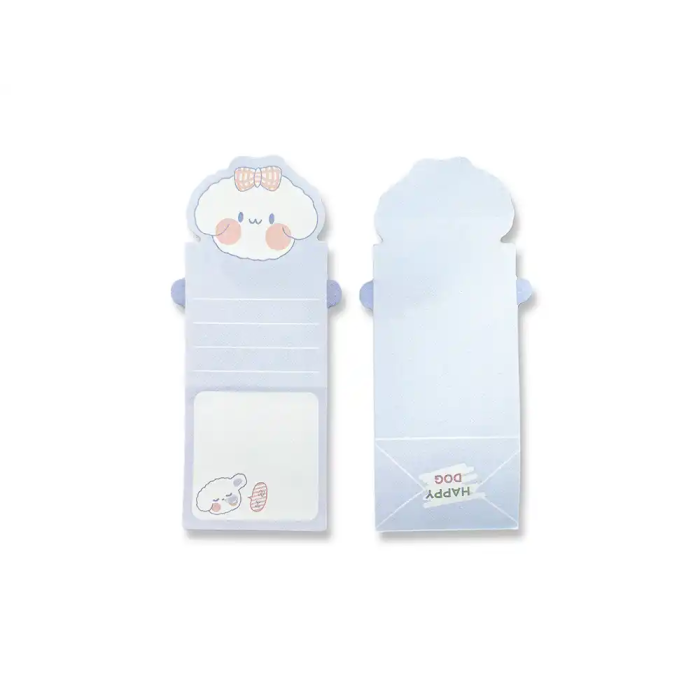 Imaginovo Bloc Notas Adhesivas con Mensaje Trasero Perro 20 Hojas 85x164 mm 3