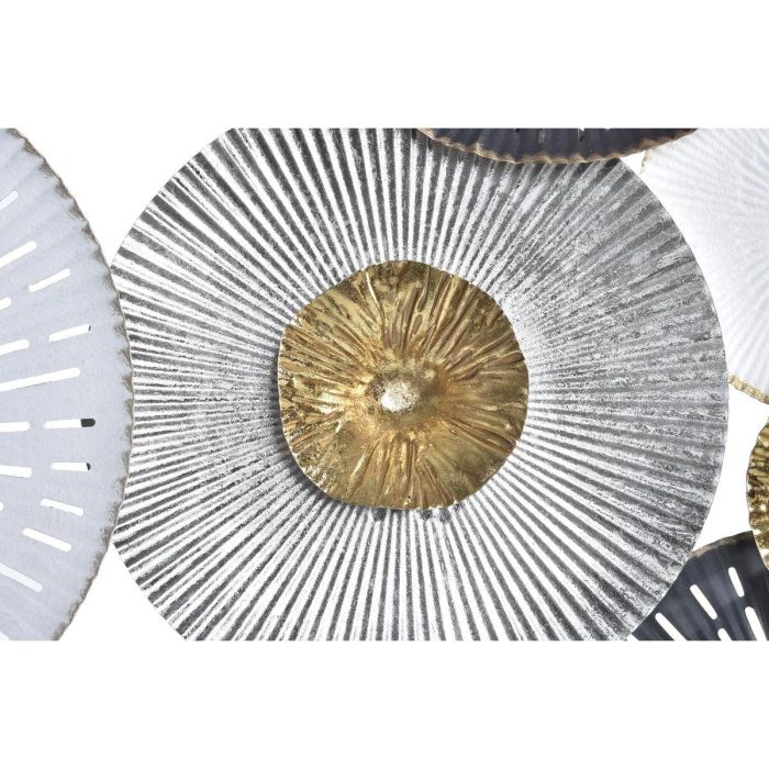 DKD Home Decor Decoración de Pared Urban de Metal con Esferas, Multicolor, Ancho 80 cm x Alto 80 cm x Fondo 4,5 cm 1 DKD Home Decor Decoración de Pared Urban de Metal con Esferas, Multicolor, Ancho 80 cm x Alto 80 cm x Fondo 4,5 cm 1