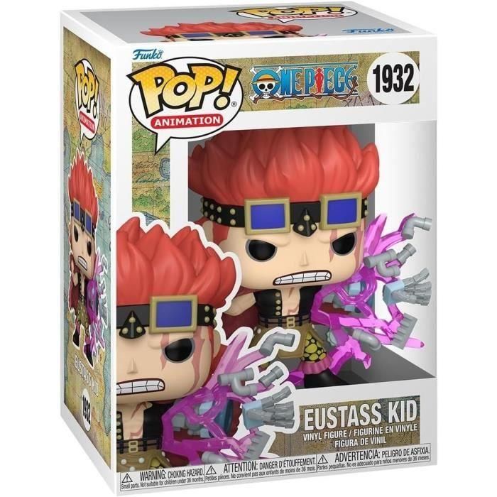 Funko Figura POP One Piece Eustass Kid Vinilo 9cm 0 Funko Figura POP One Piece Eustass Kid Vinilo 9cm 0