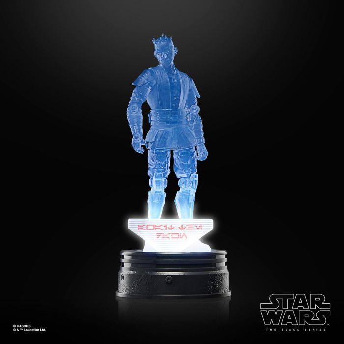 Hasbro G0276 Figura Star Wars The Black Series Holocomm Collection Darth Maul 15 cm Articulada con Discos Holográficos Luminosos 3 Hasbro G0276 Figura Star Wars The Black Series Holocomm Collection Darth Maul 15 cm Articulada con Discos Holográficos Luminosos 3