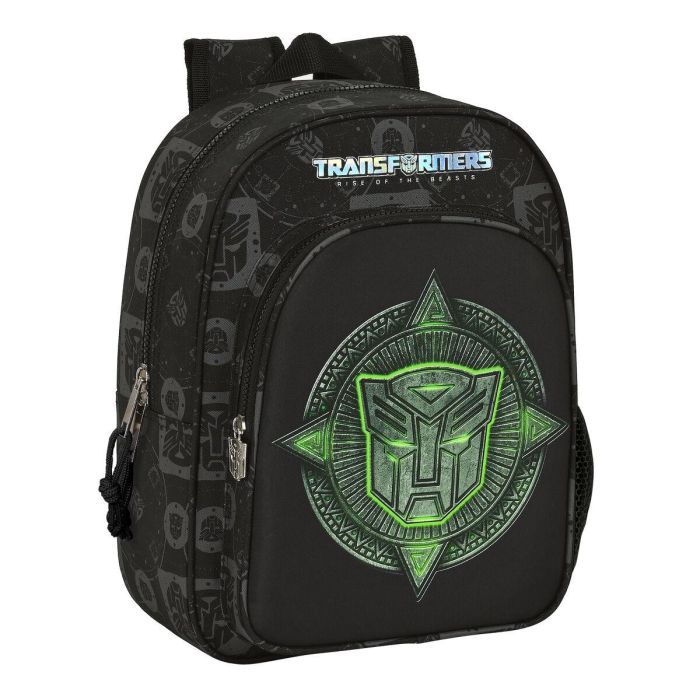 Mochila Escolar Transformers 26 x 34 x 11 cm Negro 0 Mochila Escolar Transformers 26 x 34 x 11 cm Negro 0