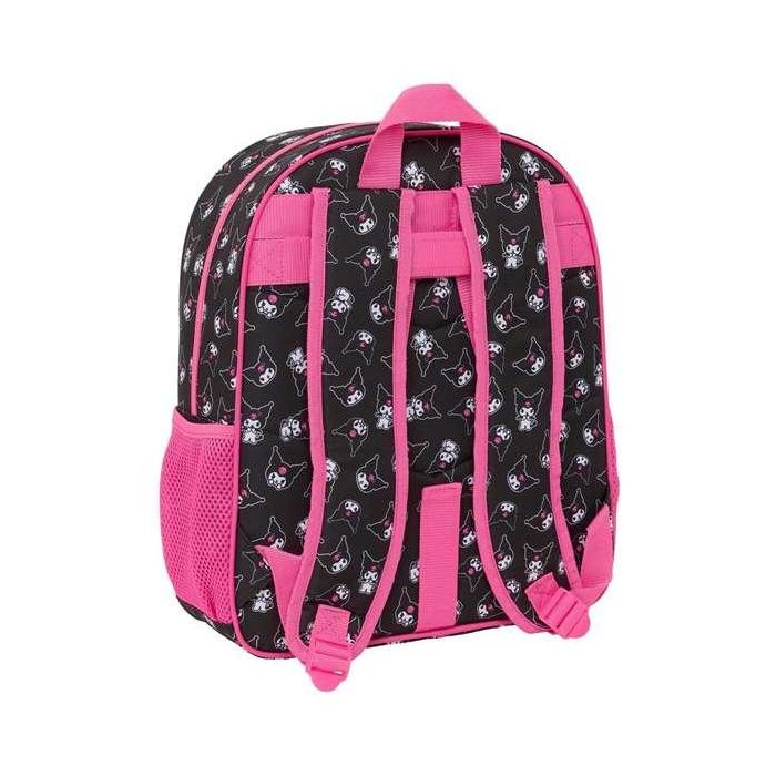 Safta Mochila Junior Adaptable a Carro Kuromi 380x320x120 mm 1 Safta Mochila Junior Adaptable a Carro Kuromi 380x320x120 mm 1