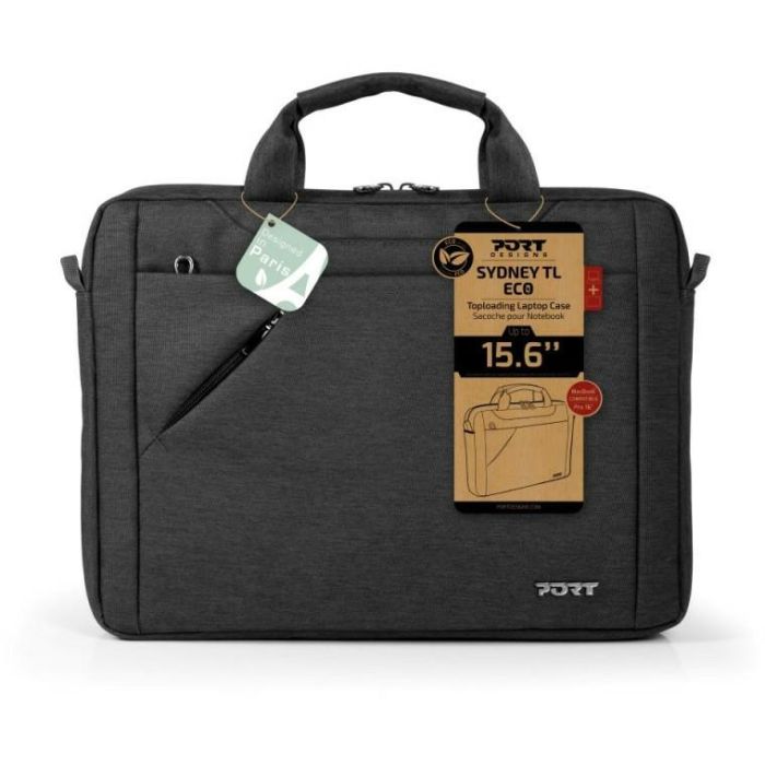 Port Designs 135172 Maletín Toploader ECO para Portátil 15.6" (15-16") Negro con Tirante para Hombro y Compartimento para Tablet 4 Port Designs 135172 Maletín Toploader ECO para Portátil 15.6" (15-16") Negro con Tirante para Hombro y Compartimento para Tablet 4
