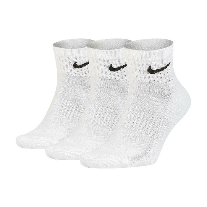 Calcetines Deportivos Nike EVERYDAY CUSHIONED SX7667 100 B Blanco 0 Calcetines Deportivos Nike EVERYDAY CUSHIONED SX7667 100 B Blanco 0