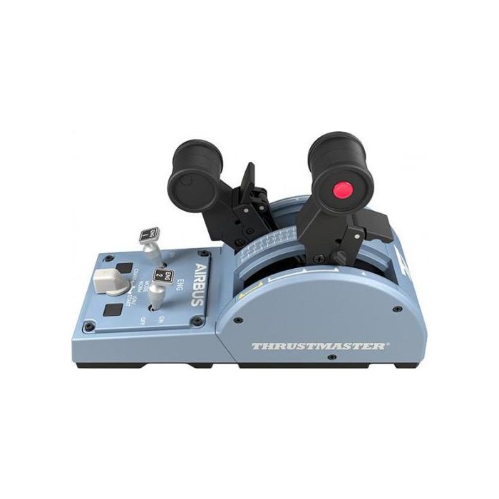 Thrustmaster TCA Quadrant Airbus Edition - Simulador de Vuelo PC, Negro/Azul, 2960840 1 Thrustmaster TCA Quadrant Airbus Edition - Simulador de Vuelo PC, Negro/Azul, 2960840 1