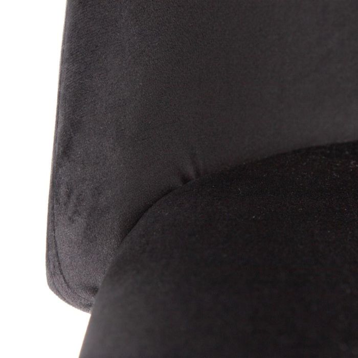 Taburete Alto Negro Tejido-Metal Salón 40,20 X 48,20 X 102 C