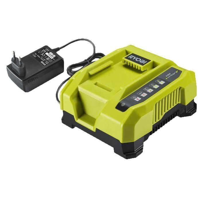 Cargador rápido RYOBI de 36 voltios y 6 amperios - RY36C60A 2 Cargador rápido RYOBI de 36 voltios y 6 amperios - RY36C60A 2