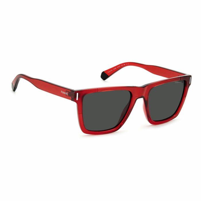 POLAROID 6176/S Gafas de sol para hombre, forma cuadrada, montura de policarbonato, 54 mm cristal, 145 mm patillas 2