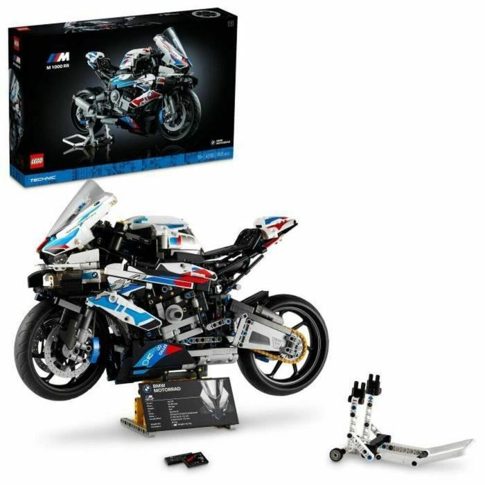 Lego 42130 Technic BMW M 1000 RR Motocicleta Modelo a Escala para Adultos, Construcción de Modelos y Exhibición, Idea de Regalo