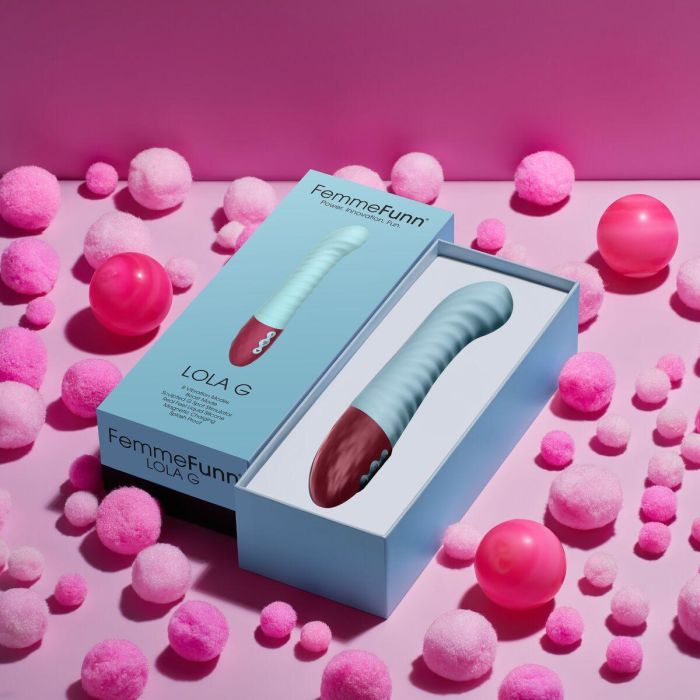 Vibrador Punto G FemmeFunn Azul 2