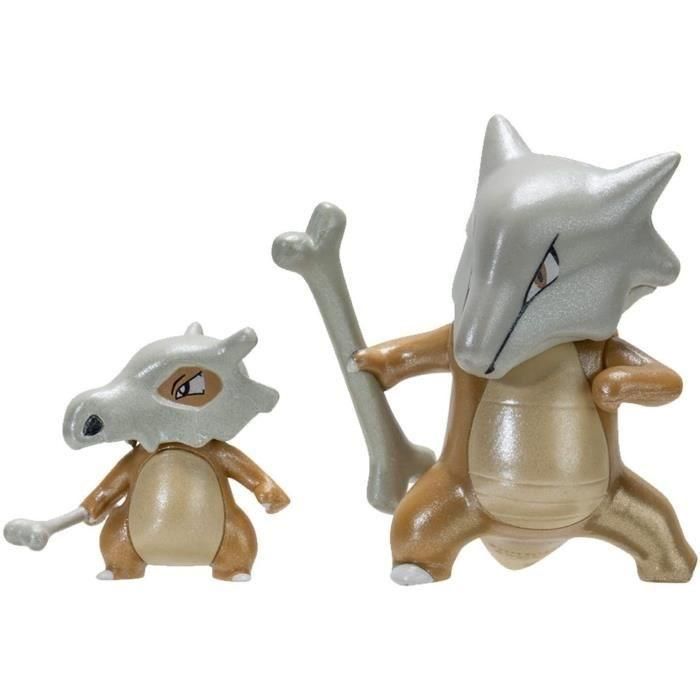 Pokémon - Osselait (5 cm) y Ossatueur Evolution Pack (10 cm) - Bandai 1 Pokémon - Osselait (5 cm) y Ossatueur Evolution Pack (10 cm) - Bandai 1