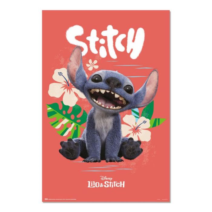 ERIK Poster Stitch Disney Live Action - Papel brillo 91,5x61cm